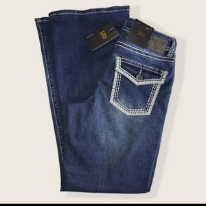 L&B Women's Mid Ride Flare Jeans - (Size 10)